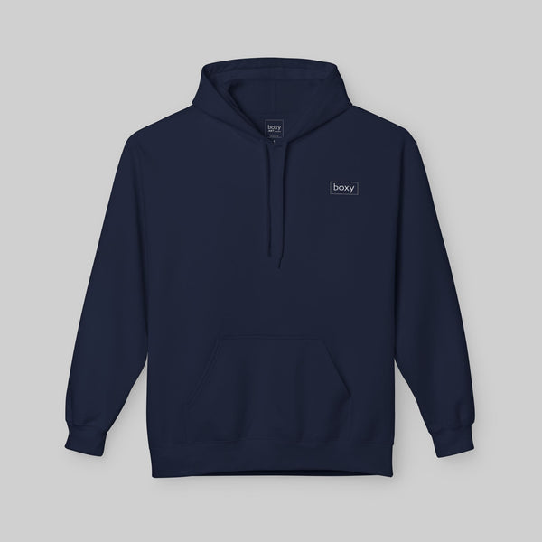 Meditation Silhouette with Blue Heart Chakra and Lotus Hoodie