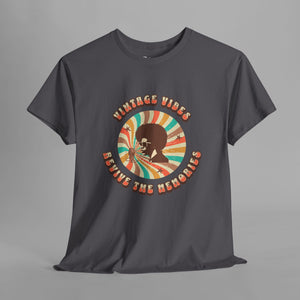 Vintage Vibes Retro Music Graphic T-Shirt