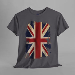 Distressed Union Jack Graphic T-Shirt