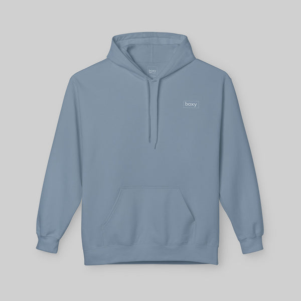 Meditation Silhouette with Blue Heart Chakra and Lotus Hoodie