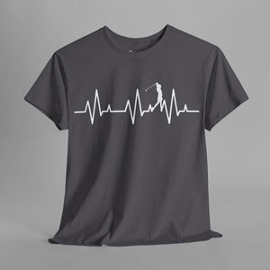 Golf Heartbeat Graphic T-Shirt, Women's