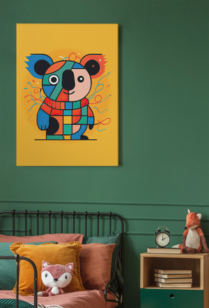 Koala Animal Nursery Wall Art