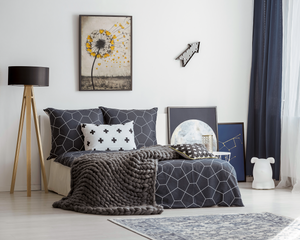 Dandelion_Heart_Love_Wall_Art_on_a_wall