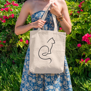 Minimalist Animal Tote Bag