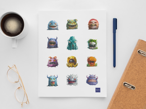 Monster Stickers
