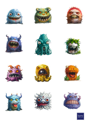 Monster Stickers