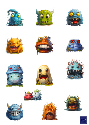 Monster Stickers
