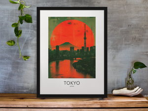 Tokyo Twilight Wall Art