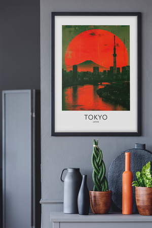 Tokyo Twilight Wall Art