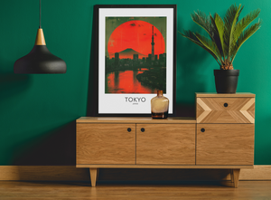 Tokyo Twilight Wall Art