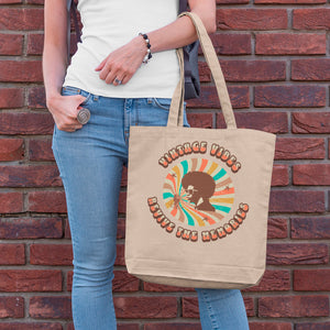 Retro Vibes Tote Bag