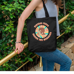 Retro Vibes Tote Bag