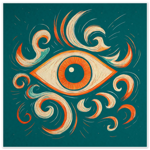 mystical eye poster,