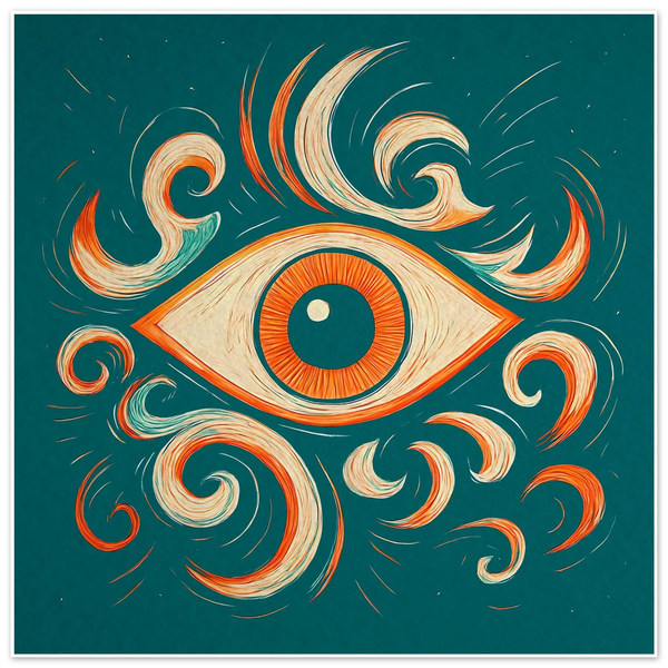 mystical eye poster,
