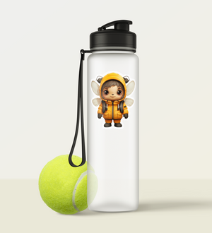 The Explorer Bee - Cute Insect Nursery Wall Art - Sticker