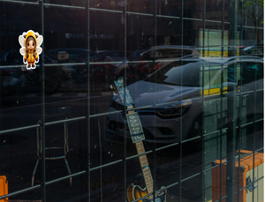 The Explorer Bee - Cute Insect Nursery Wall Art - Sticker