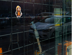 The Hamster Charm - Cute Nursery Wall Art - Sticker